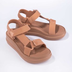 AZALEIA OLIVIA PLAT SANDAL FEM